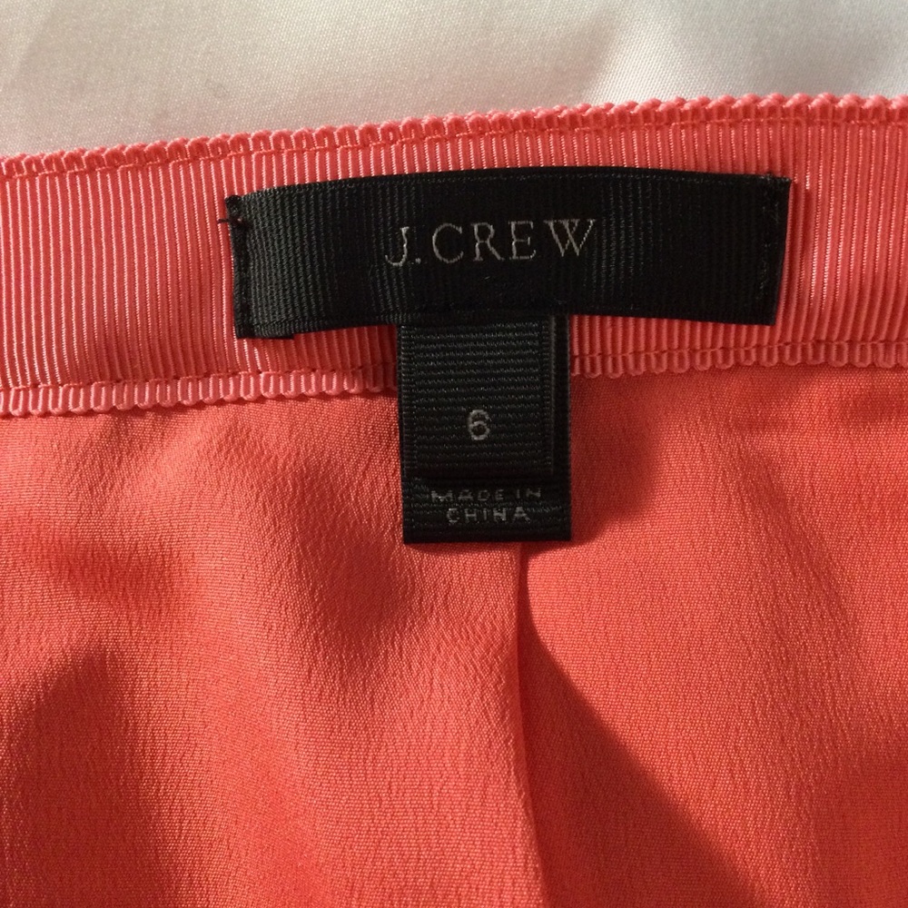J. Crew Georgette Pleated Lined Mini Skirt - Picture 7 of 12